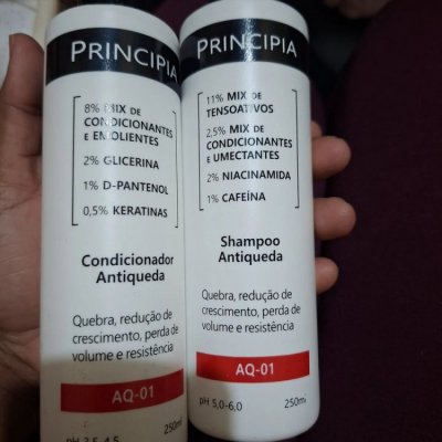 Kit Shampoo e Condicionador Antiqueda AQ-01