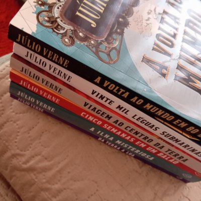 As Viagens Extraordinárias de Júlio Verne - Box 6 livros
