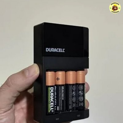 Duracell Carregador de Pilhas Recarregáveis AA e AAA