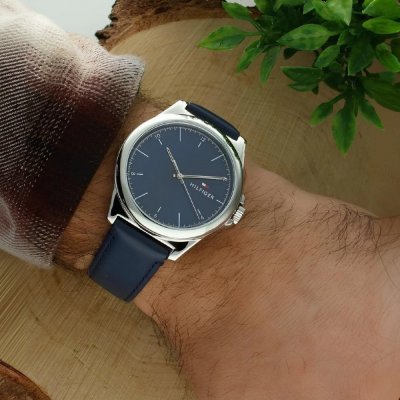 Relógio Tommy Hilfiger Masculino Couro Marrom