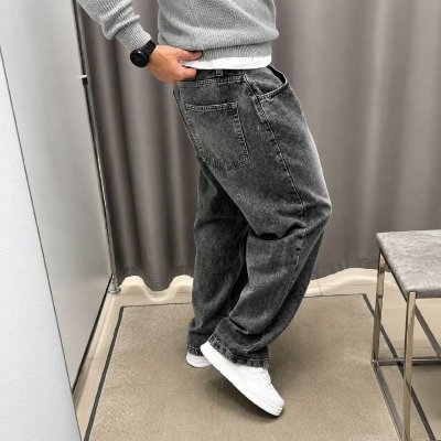 Calça Balão Jeans Streetwear Larga Bag