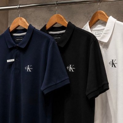 Polo Calvin Klein Jeans Piquet Regular Re Issue