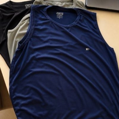 Kit com 3 Camisas Regatas Dry-fit Sandrini