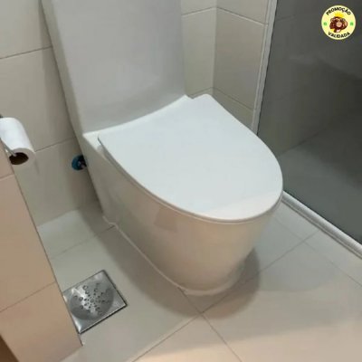 Vaso Sanitário Monobloco Caixa Acoplada Barcelona Cor Branco