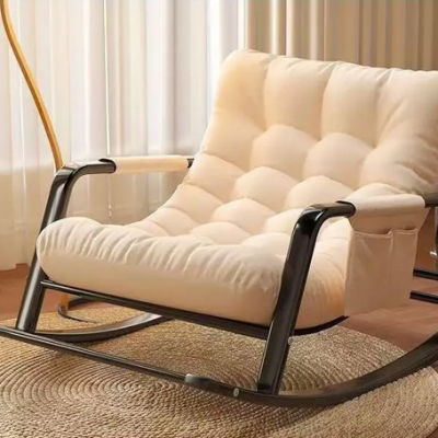 Puff/cadeira de balanço para casa e sala