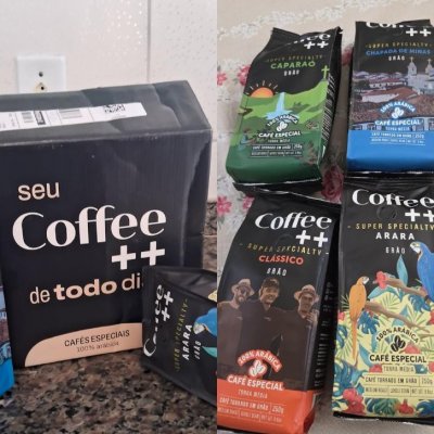 Kit 4 Pacotes Café Especial em Grãos Coffee+