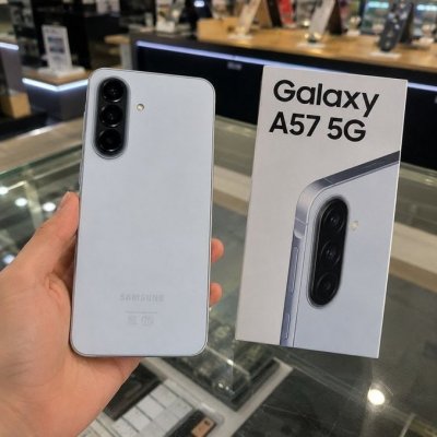 Samsung Galaxy A57 5G, 128GB, 8GB RAM - Azul Claro ou Escuro