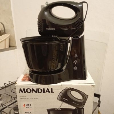 Batedeira Mondial Preto 400W B-44-B - 127V