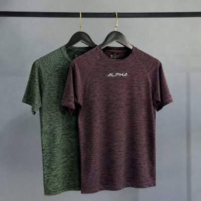 Kit com 4 Camisetas Dry Alpha
