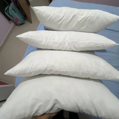 4 Travesseiros Antialérgicos Impermeáveis 50x70