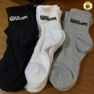 Kit 9 Pares Meia Wilson Cano Curto