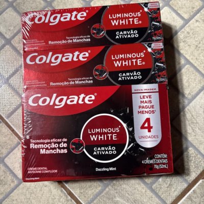Colgate Luminous White Creme Dental Clareador