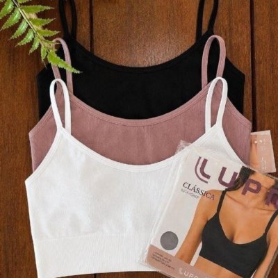 Top Lupo Loba Fitness Confortável