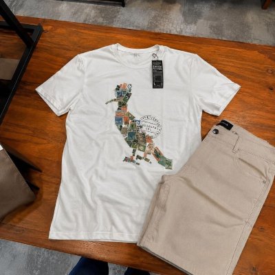 Camiseta Algodão Pica Pau Selo Reserva