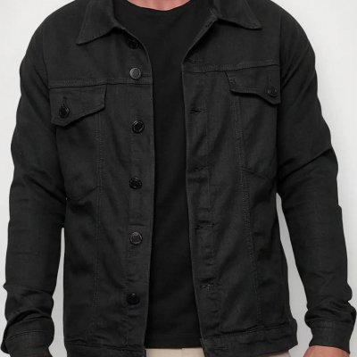 Jaqueta Masculina Sarja Jeans Slim Premium
