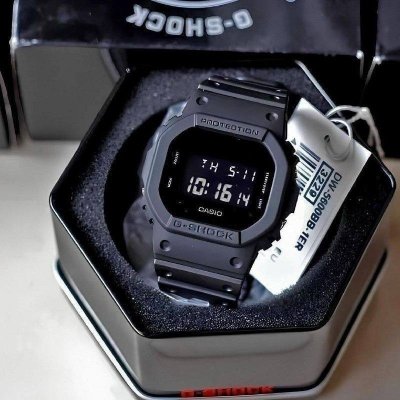 Relógio Casio G-shock Digital Preto DW-5600BB