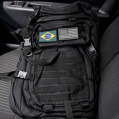 Mochila Tática Masculina Impermeável 50L Preto