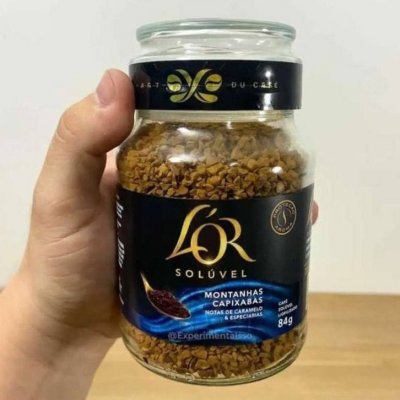 L'or, Café Solúvel Montanhas Capixabas Vidro 84g