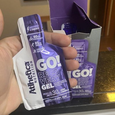 Atlhetica Nutrition Go Energy Gel (10 Sachês) - Guaraná e Açai