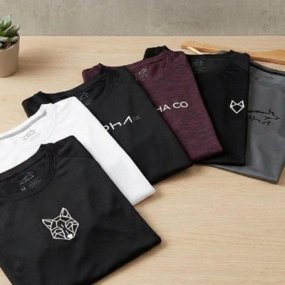 Kit com 6 Camisetas Mais Procuradas Alpha