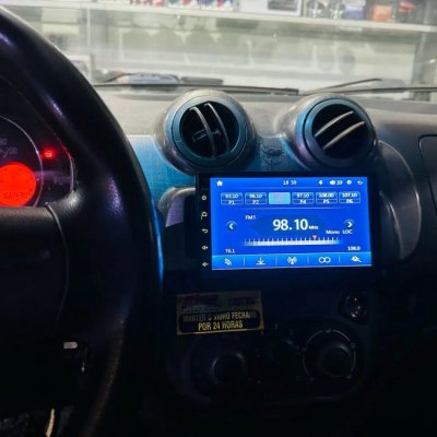 Central Multimídia Mp5 1 Din Carplay 7'
