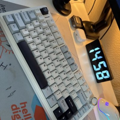 Teclado Mecânico Aula F75 75% BT5.0 RGB