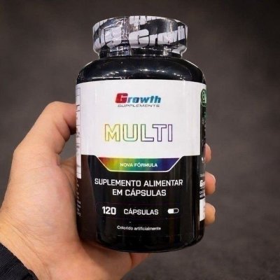 Multivitamínico 120 Cáps Growth Neutro