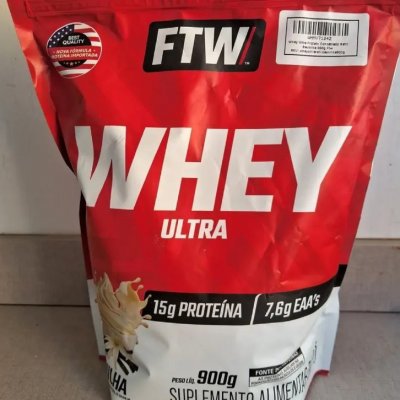 Whey Protein Ultra 900g Baunilha - FTW