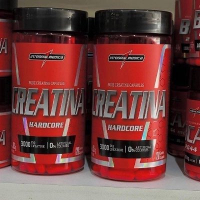 Creatina Hardcore 120 Cápsulas Integralmedica