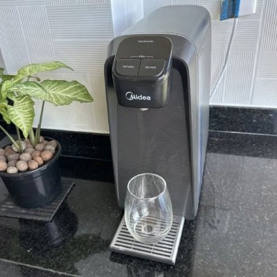 Purificador De Água Slimpure Bivolt Midea Cinza
