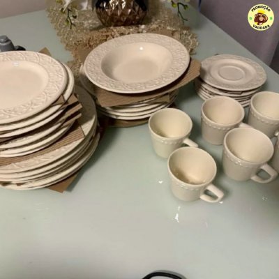 Conjunto De Jantar Daily Marfim 30 Peças