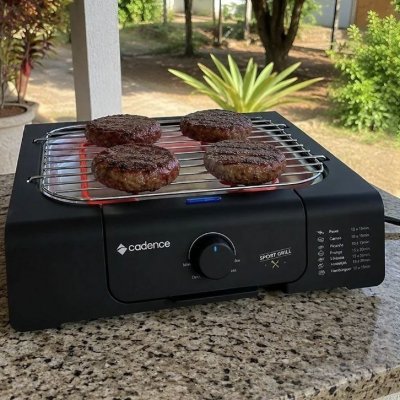 Churrasqueira Elétrica Cadence Short Grill - 127V