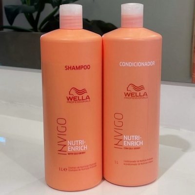 Kit Wella Invigo Nutri Enrich Shampoo Cond.