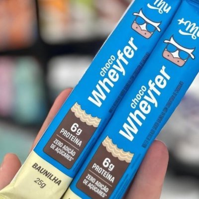 Chocowheyfer +Mu Proteico Baunilha - 12 unidades 300g