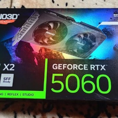 🎮 Placa de Vídeo INNO3D GeForce RTX 5060 Twin X2 8GB GDDR7