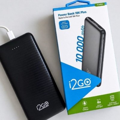 Carregador Portátil Power Bank I2go 10000mah