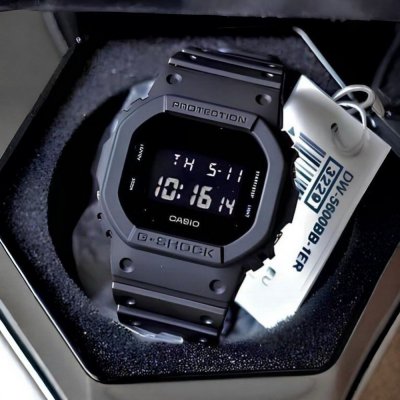 Relógio Casio G-shock Digital Preto DW-5600BB