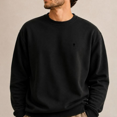 Moletom Masculino Gola Careca Polo Wear G Azul