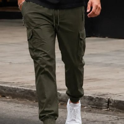 Calça Jogger Cargo Poliamida Com Elastano