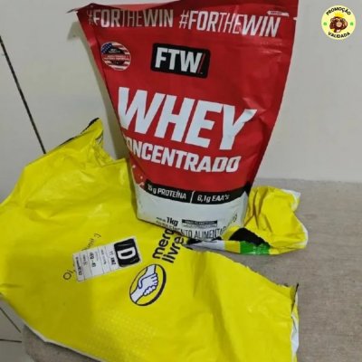 Whey Protein Concentrado 1kg Sabor Doce De Leite - Ftw