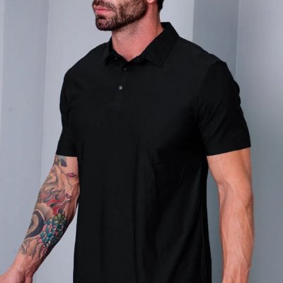 Camisa Polo Tecido Tech Opções de Cores