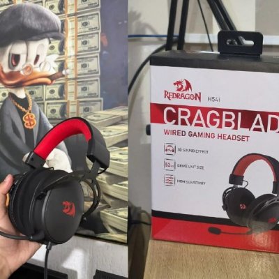 Headset Gamer Redragon Cragblade H541