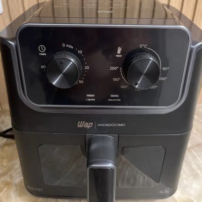 Airfryer Wap Prosdócimo Af01 4,5L Visor E Luz Interna
