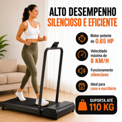 Esteira Elétrica Dobrável para Caminhada 8km/h