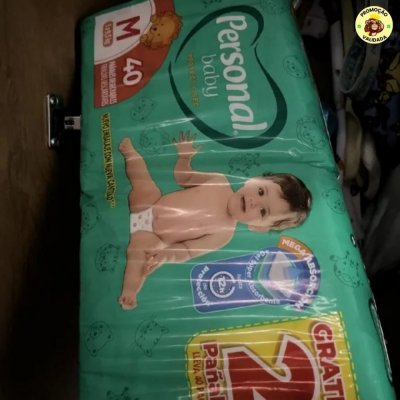 Fralda Infantil Personal Baby Protect e Sec M Mega 9x40pads