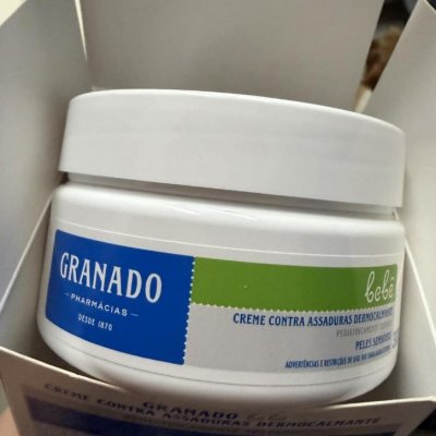 Granado Creme Assaduras Bebê, Peles Sensíveis, 300g