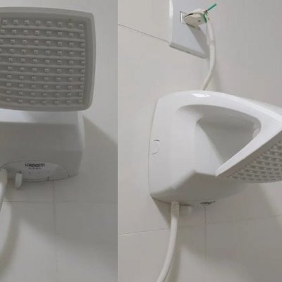 Lorenzetti Futura Ducha de Parede Multitemperaturas 7500W 220v