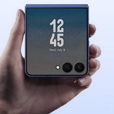 Smartphone Samsung Galaxy Z Flip7 FE 128GB Preto - 5G + Fone de Ouvido Bluetooth Galaxy Buds 4