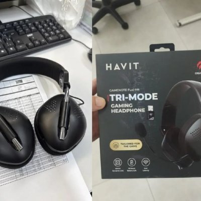 Headset gamer Havit Gamenote Fuxi H4 - Preto ou Branco