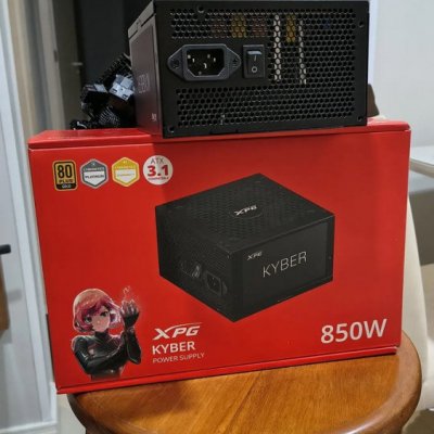 Fonte XPG Kyber 850W 80+ Gold KYBER850G-BKCBR